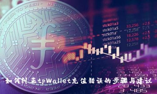 如何纠正tpWallet充值错误的步骤与建议